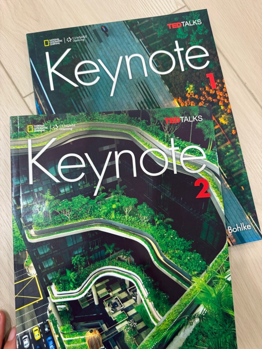 Keynote TED Talks English Textbook Set Level 1 & 2 Student Book New